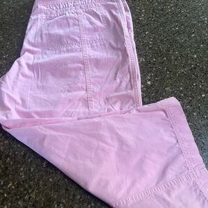 Columbia Cotton Candy Pink Women's Capri Hiking Pants Size 12 Summer Outdoors
